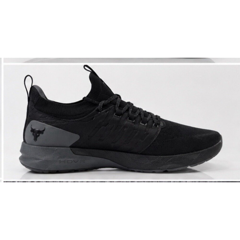 Size 14 - Under Armour Project Rock 3 Black Pitch Grey